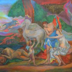 Cephalus and Aurora (after Poussin)