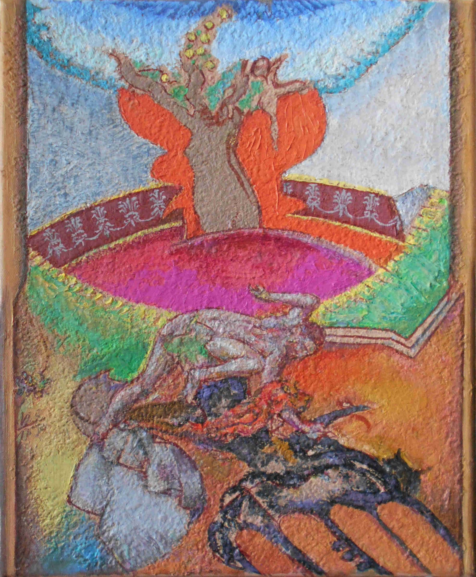 Heracles Steal Three of The Golden Apples of The Hesperides