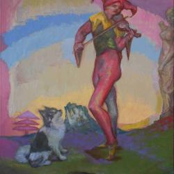 Joker and Dog