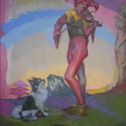 Joker and Dog
