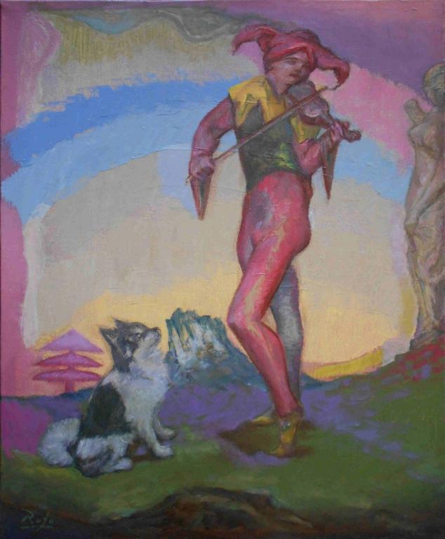 Joker and Dog
