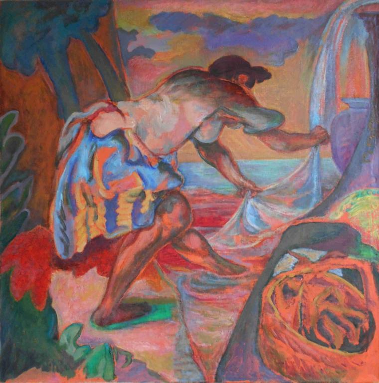 Woman Washing